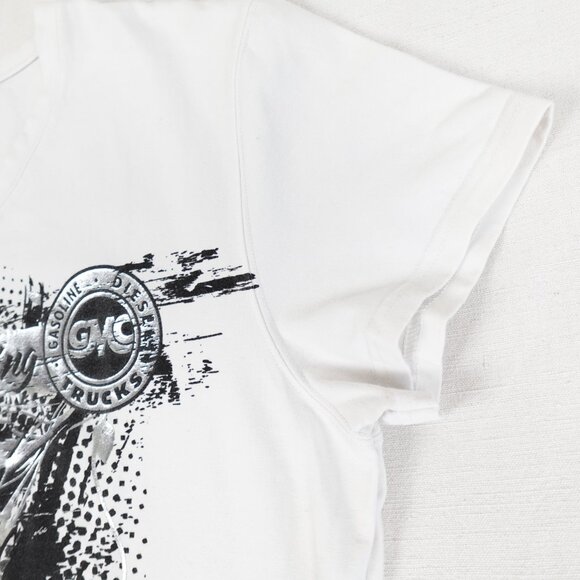 GMC Chevrolet Trucks Floral Rose Tee Shirt Women's XXL Choko Motorsports Canada - Picture 5 of 7